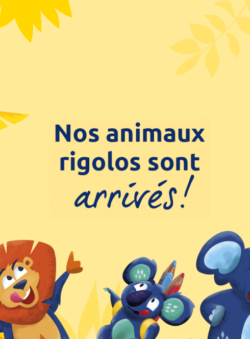 Concours Leonidas : animaux rigolos à retrouver