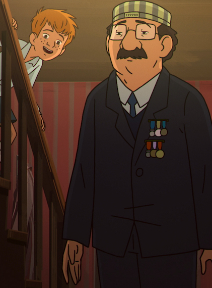 Les secrets de mon père : escaliers