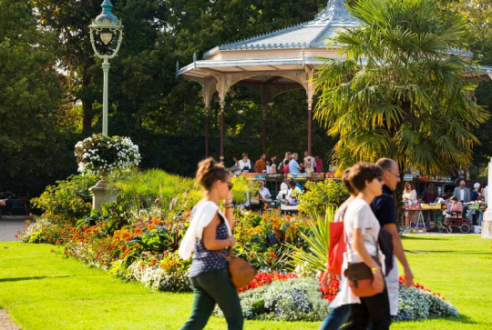 Parc du Thabor en famille