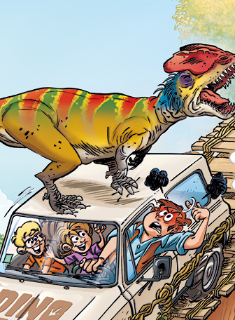 Tentez de remporter des albums Dino Park !