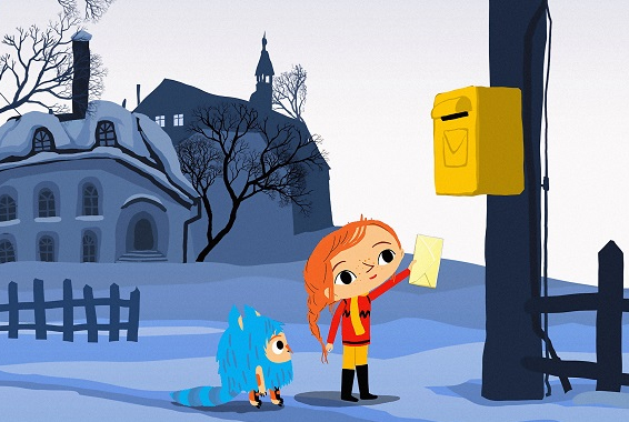 Myrtille et la lettre au Père Noël - Poste la lettre