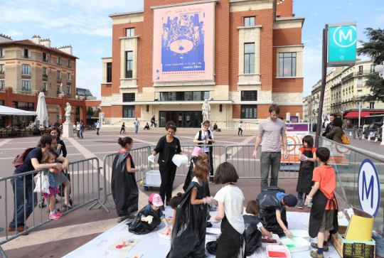 Salon de Montrouge : activité enfants