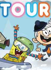 Nickelodeon tour dans les stations de ski