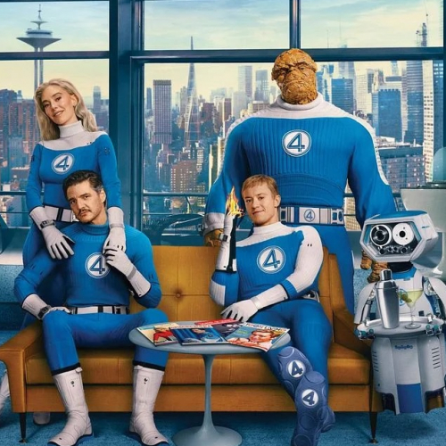 Les 4 Fantastiques, premiers pas : affiche "Bienvenue dans la famille"