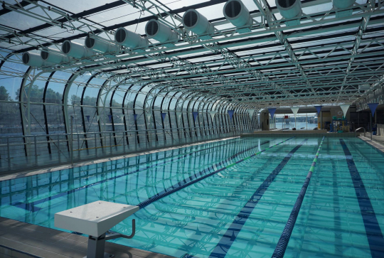 Piscine Joséphine Baker en famille