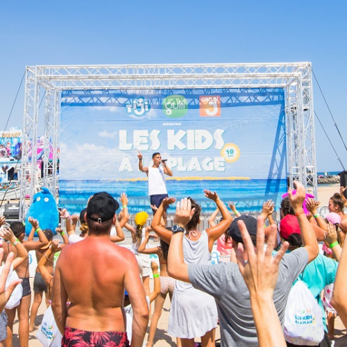 Kids à la Plage : animations Gulli