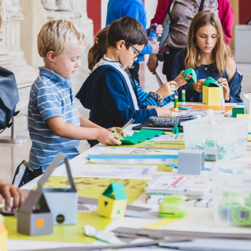 La Cité de l'architecture et du Patrimoine : atelier enfants