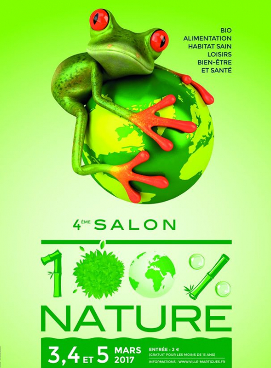 Affiche du Salon 100% Nature 2017
