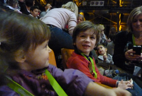 Gradins spectacle Chantal Goya