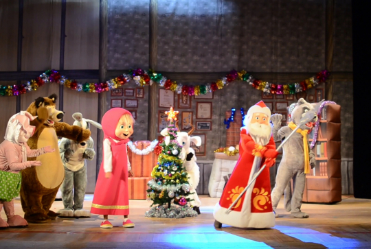 Masha et Michka, le spectacle - Noël