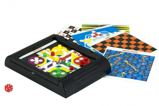 Jeux de voyage magnétiques 6 en un