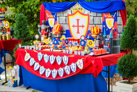 Moyen Âge : un anniversaire enfant au temps des chevaliers