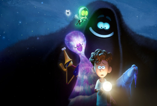 La nuit d'Orion : Un petits garçons et des créatures imaginaires