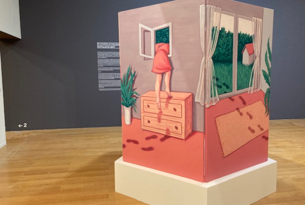 Expo "Comme un parfum d'aventure" - installation