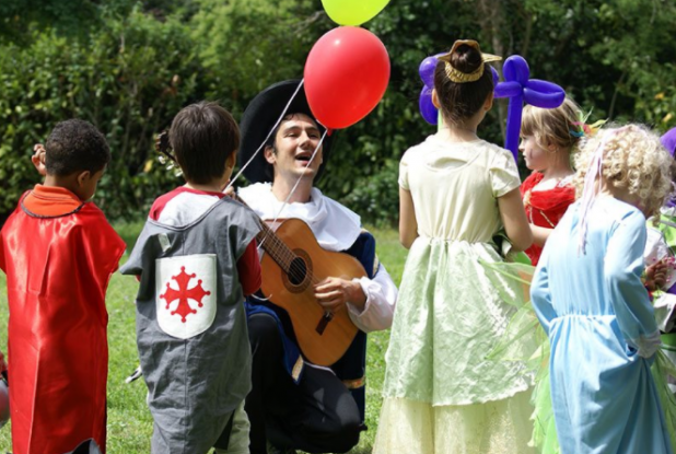 Anniversaire avec Les Fripouilles - Animation chevaliers