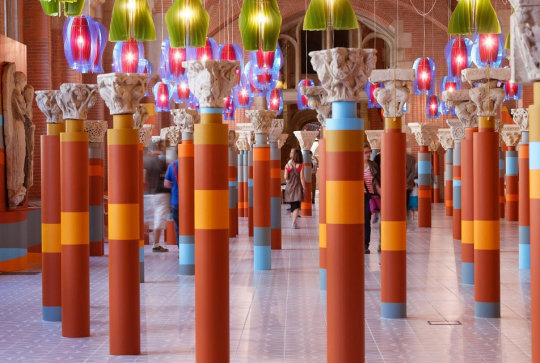 Musée des Augustins : colonnes