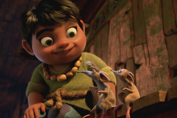 Les aventuriers de l'arche de Noé : garçon et souris