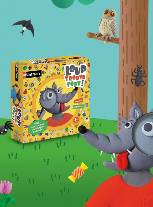 INDICES CACHES : concours pour gagner un jeu Loup Trouve Tout