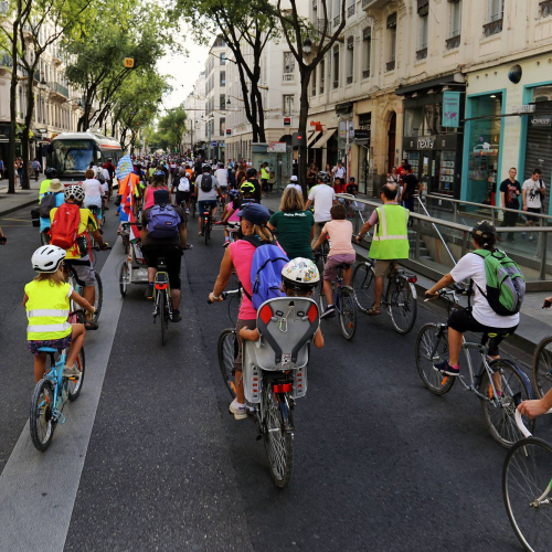 Fête du vélo à Lyon