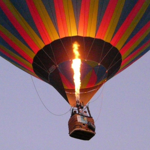 10 familles en montgolfière avec le planétarium