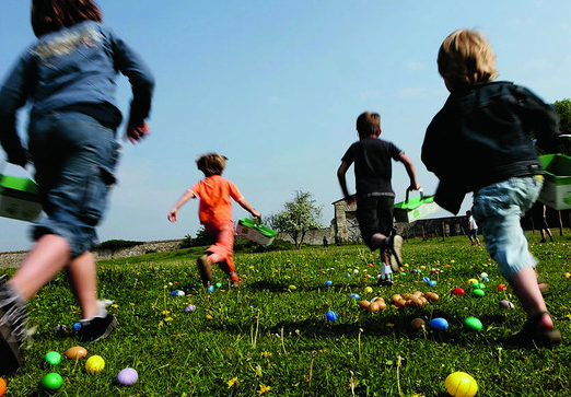 Chasse aux oeufs de Pâques