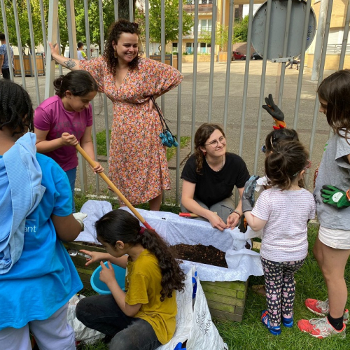 Animation parents-enfants Curieuses Énergies : Atelier jardinage