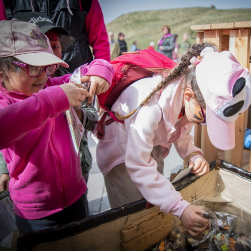 Chasse aux œufs 2024 au sommet du Puy-de-Dôme