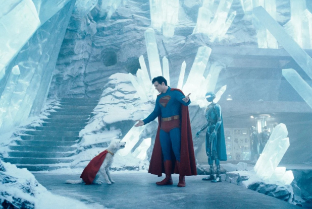 Superman : le super-héros avec un chien