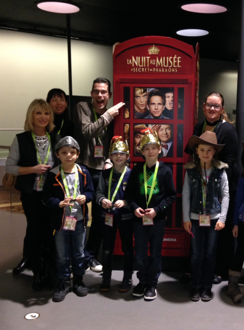 Parcours jeu La Nuit au Musée au Musée de Bretagne, groupe