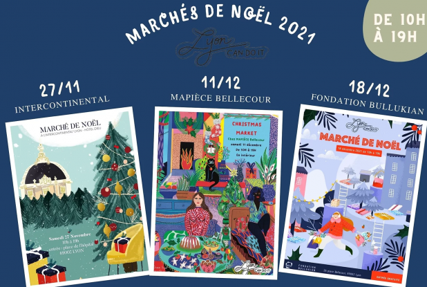 Marchés de Noël 2021 avec Lyon can do it