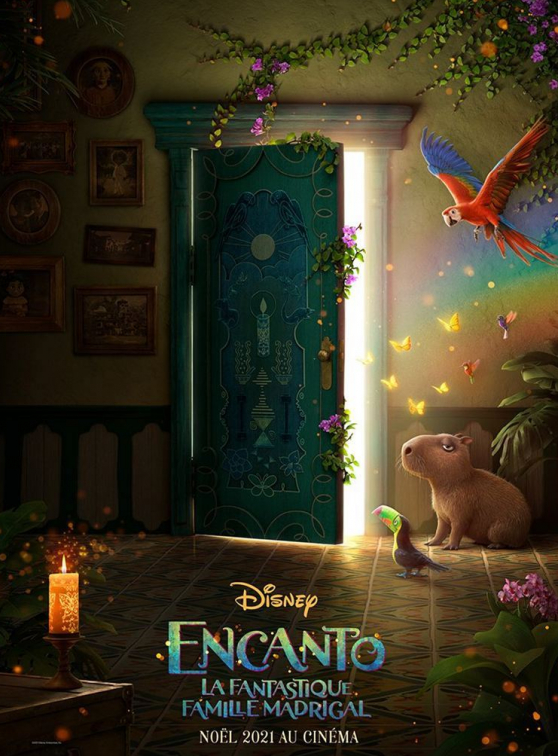 Encanto, la fantastique famille Madrigal : première affiche