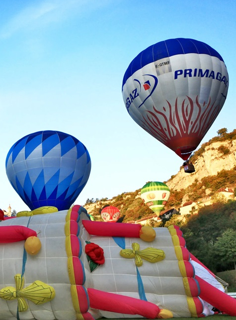 Les Montgolfiades de Rocamadour en famille
