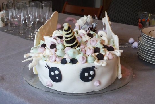 Gâteau licorne de Mym