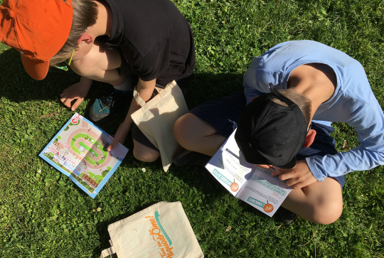 Paquodrome, chasse aux œufs à l'hippodrome