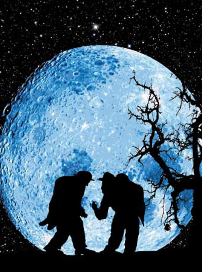 Les deux bossus et la lune