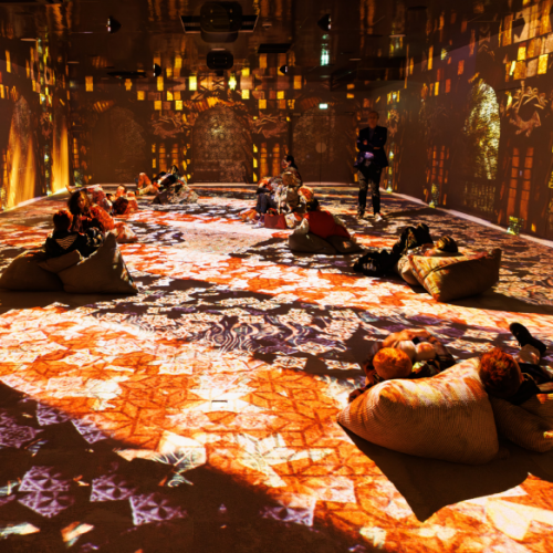 Cité Immersive Viking Rouen : projections