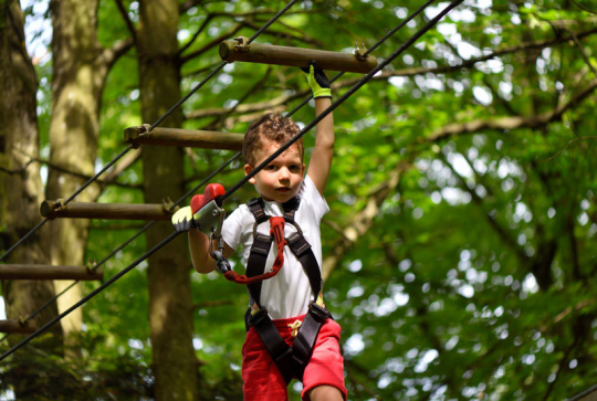 Parc Aventure Davy Crockett : accrobranche enfant