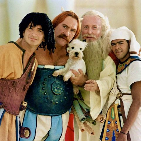 Astérix & Obélix : Mission Cléopâtre, Otis, Obélix, Panoramix et Numérobis