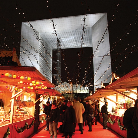 Marché de Noël de la Défense par Amélie Dupont