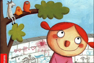 Mademoiselle Zazie veut embrasser Max