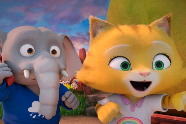 Mika & Sébastien et la Poire géante - Chat et éléphant