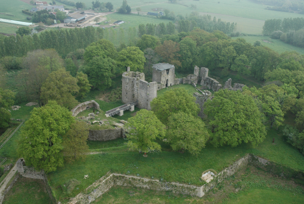 Château de Ranrouët - Vue d'en haut