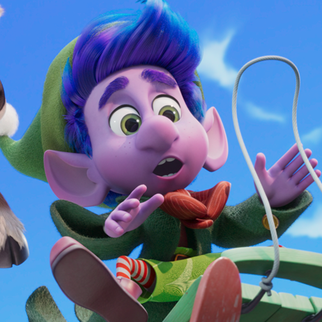 Mission Père Noël : chute