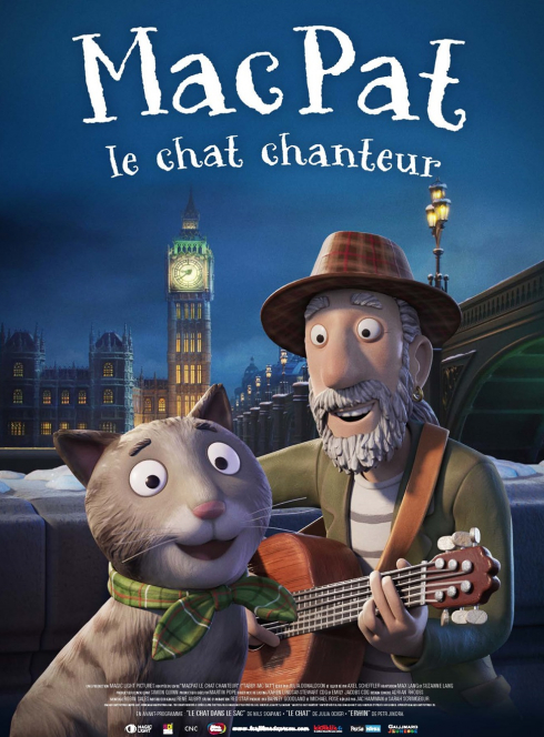 MacPat le chat chanteur : affiche