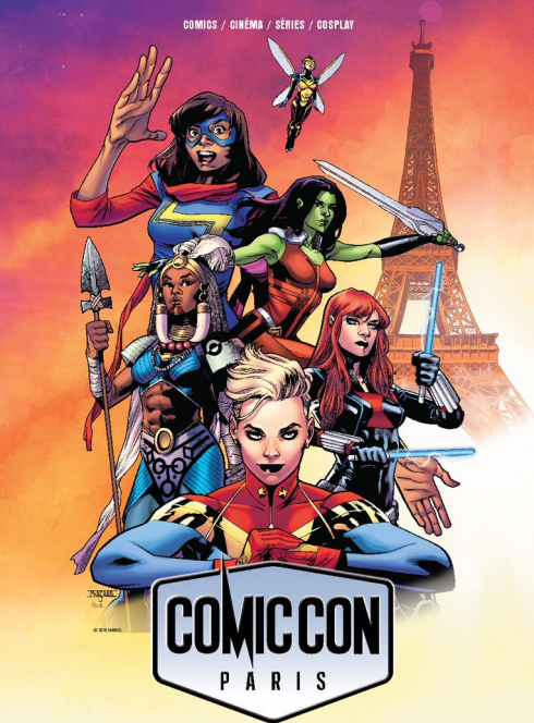 Comic Con Paris - Affiche 2018