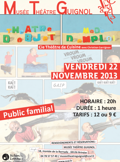 Théâtre d'objet mode d'emploi - Musée Théâtre Guignol