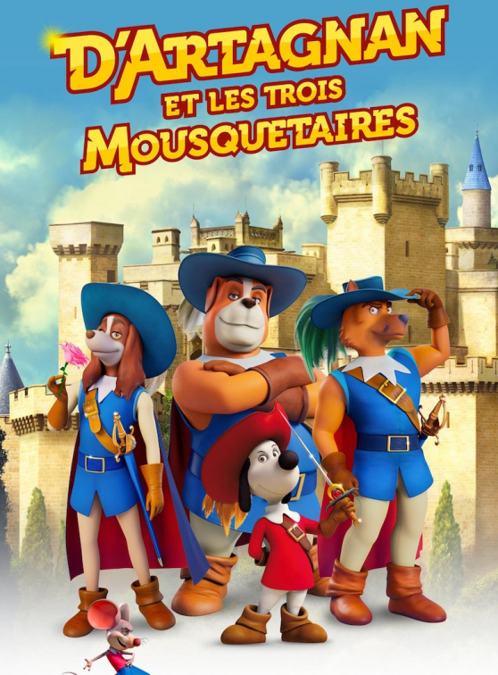 D'Artagnan et les 3 mousquetaires : affiche