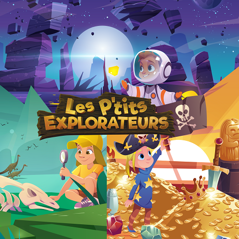 Les P'tits Explorateurs - réalité augmentée