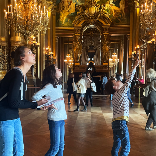 Jeu immersif à l'Opéra de Paris en famille