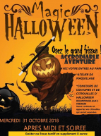 Magic Halloween 2018 à Accrodiable Aventure